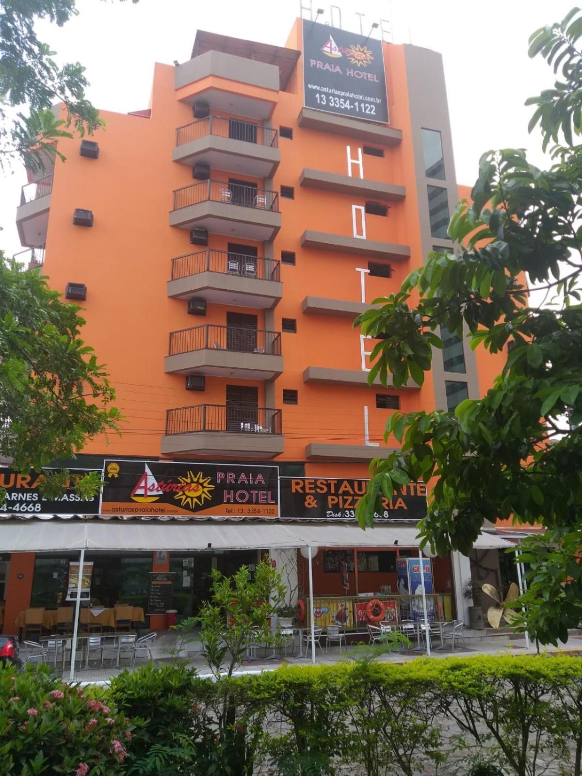 Asturias Praia Hotel Guarujá Eksteriør bilde